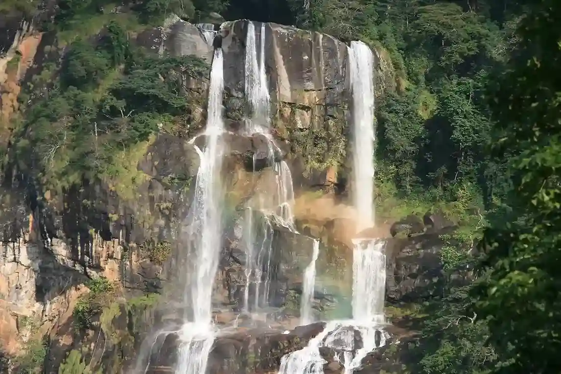 Sanje Waterfall in Udzungwa Mountains