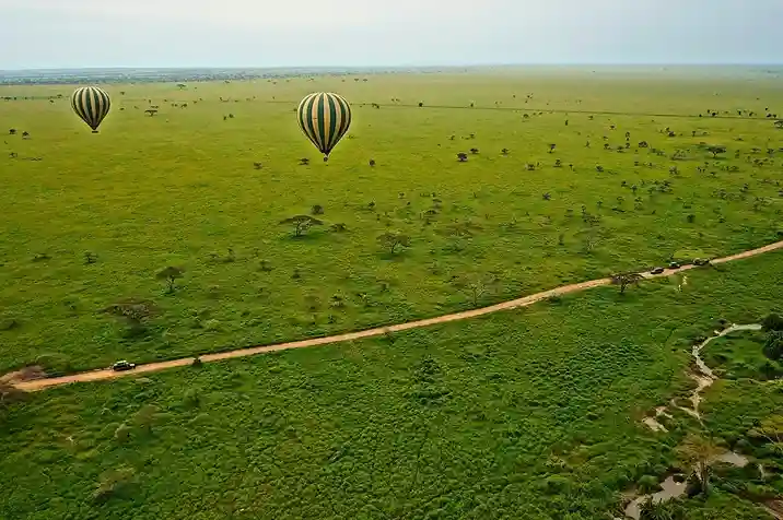 Hot Air Balloon Safari in Serengeti