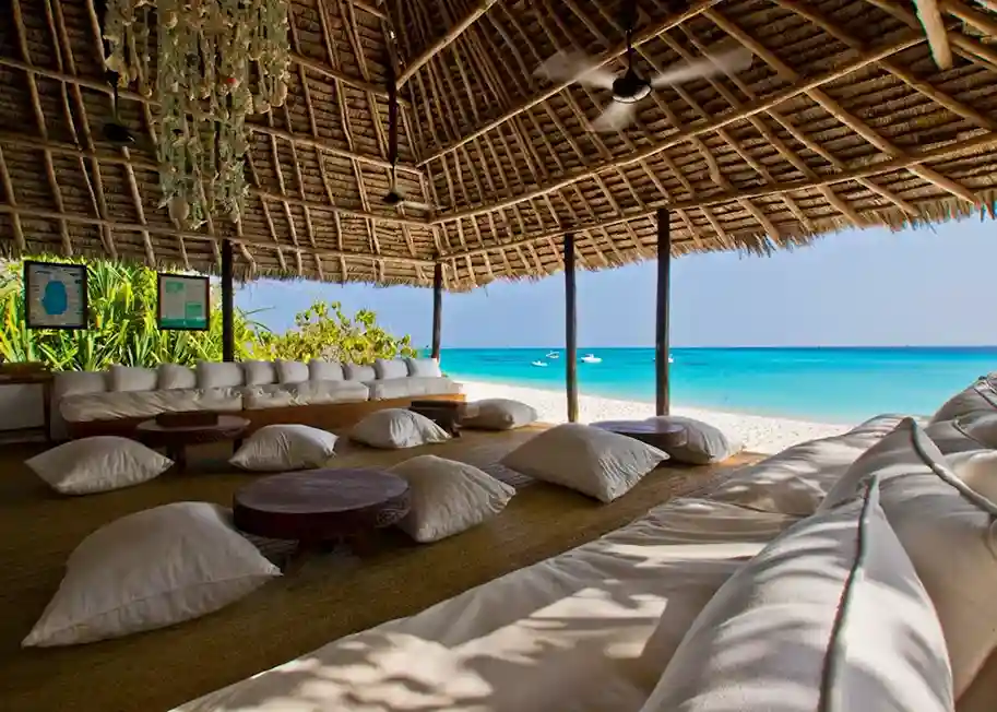 Passport with Zanzibar visa stamp